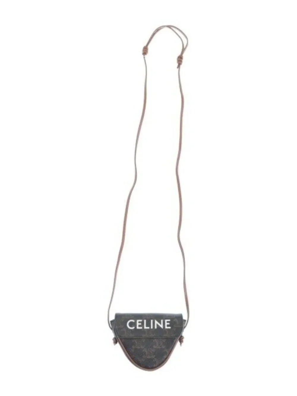 Celine Shoulder Bag Canvas Black - Picture 3 of 10